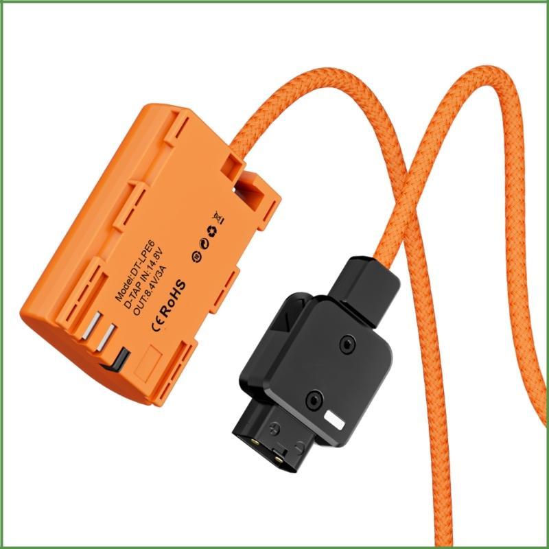 BON D Tap To E6 Dummy สําหรับกล้องแหล่งจ่ายไฟต่อเนื่อง