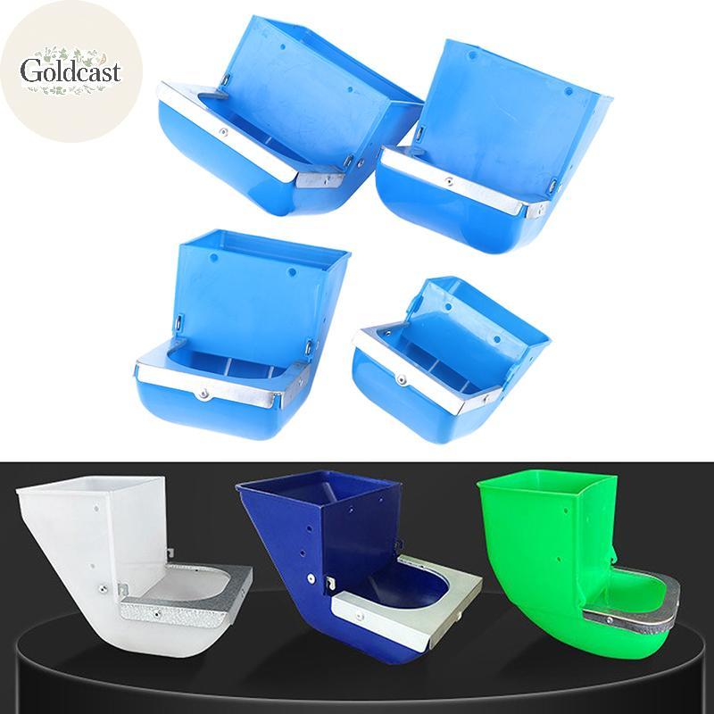 GOLD 1PC Rabbit Feed Box Hopper Rabbit Cage Rabbit Anti Pickling Feed Trough TH
