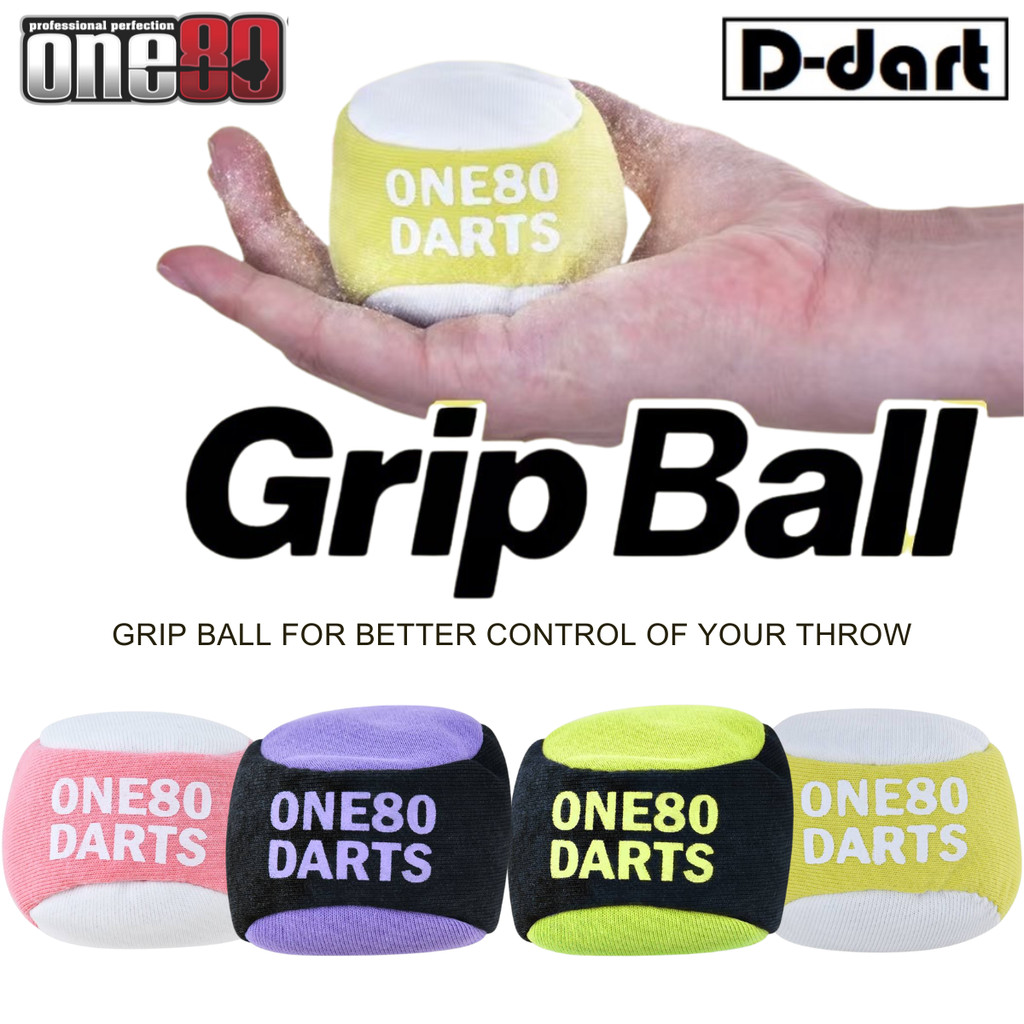 ONE80 DART ACCESSORY - POWER GRIP BALL สําหรับ BETTER GRIP DART CONTROL (ABSORBS MOISTURE)