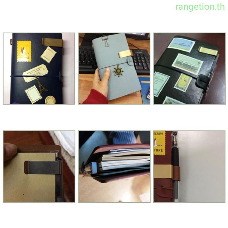 RAN ที่คั่นหนังสือโลหะคลิปหน้าหนังสือเครื่องหมายเอกสารคลิปสําหรับโน๊ตบุ๊ควารสาร