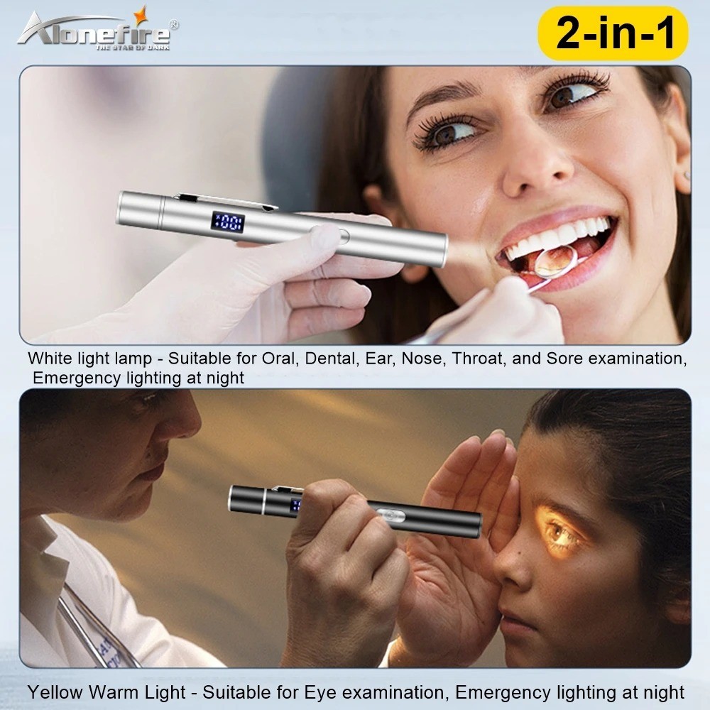 Alonefire كشاف ميني LED ‏P69 بشحن USB — صورة 5