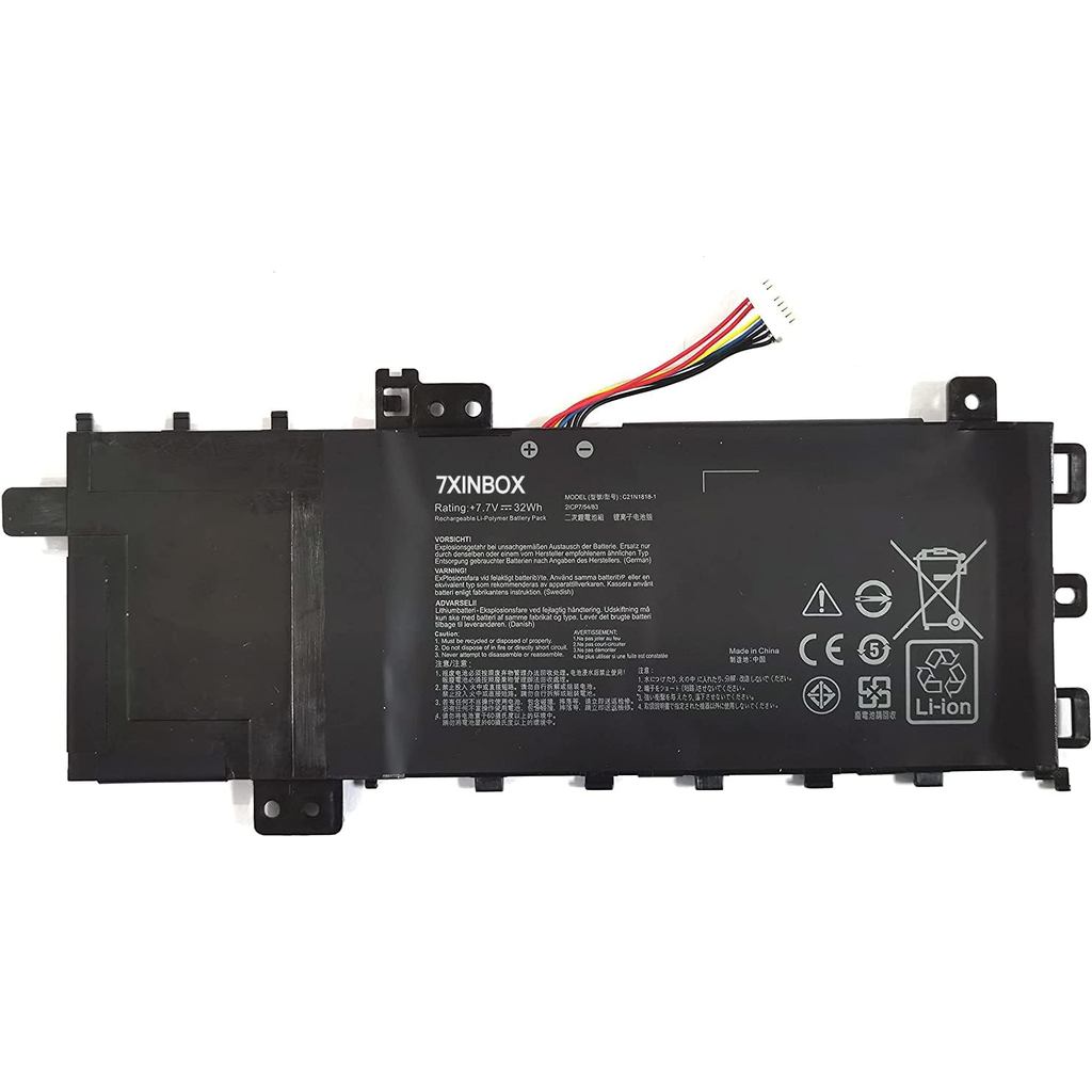 7.7V 32Wh C21N1818 C21N1818-1 0B200-03190800 แบตเตอรี่แล็ปท็อปสําหรับ ASUS A412FA X412FJ F512FA X512
