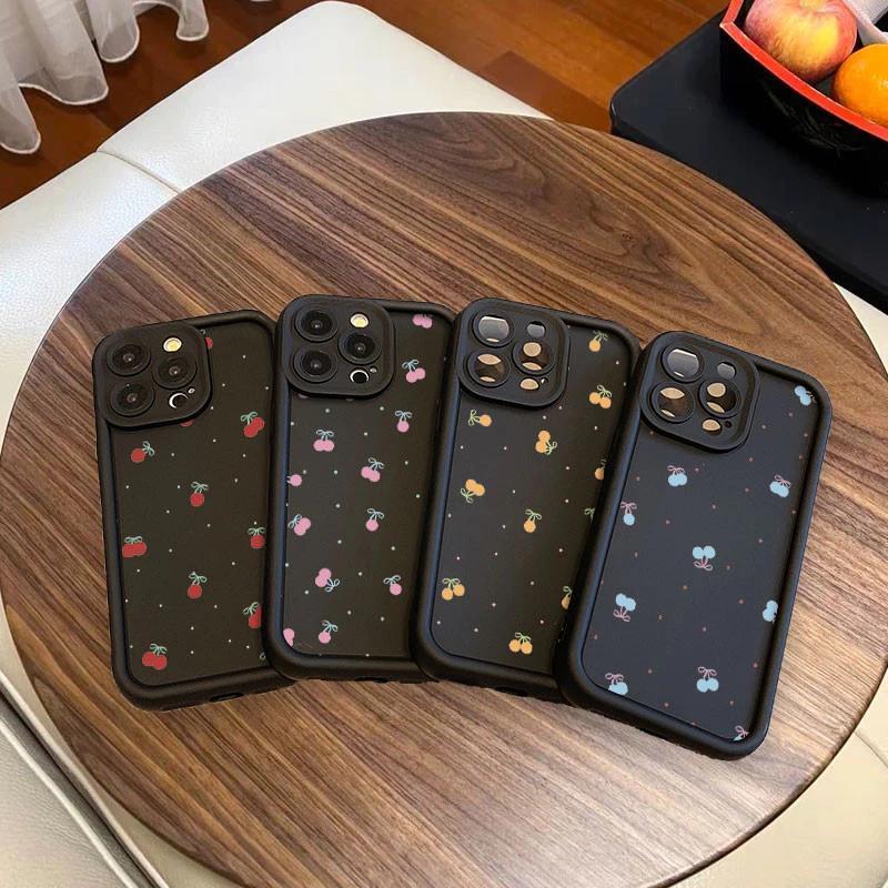 Samsung Galaxy Case Fresh Light Cherry สไตล์สําหรับรุ่น iQOO Neo Z6 5G Z6 Pro U20 U3 X50 Lite T3X T1