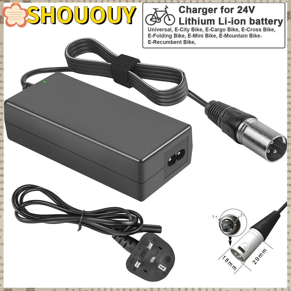 SHOUUY Power Adapter Mobility Scooter รถเข็นทนทาน Ebike Charger