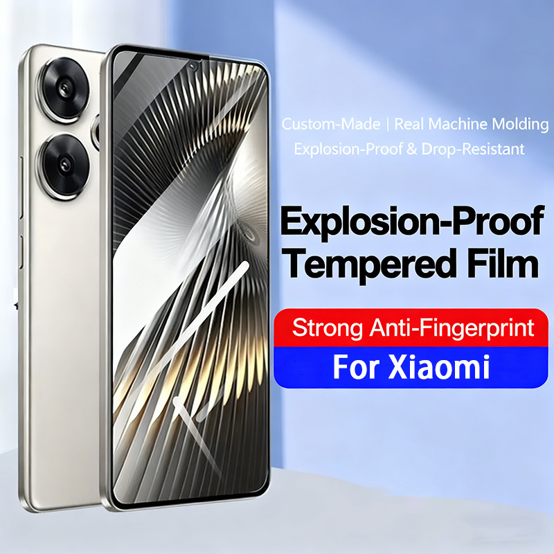 ฟิล์มกระจกนิรภัย Xiaomi POCO X7 X6 Neo X5 X4 X3 NFC M7 M6 Plus M5 M5s M4 M3 F7 Ultra F6 F5 F4 F3 GT 