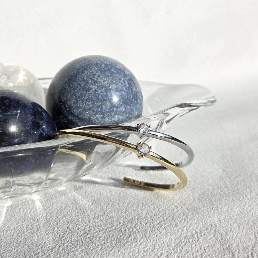 (WELRY.acc) พร้อมส่ง! กำไลประดับ CZ รุ่น Quinnie