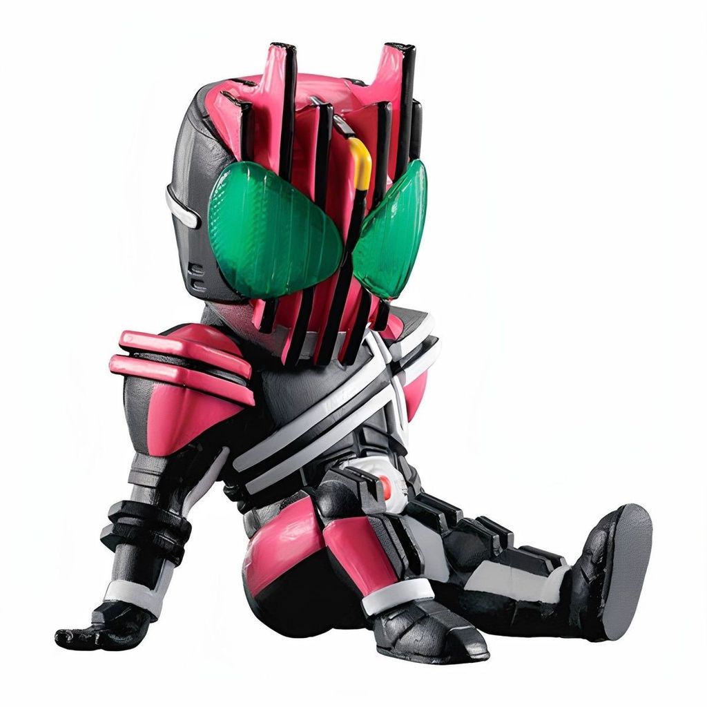 2025 สินค้าใหม่ Bandai Ready Stock Capsule Toys Kamen Rider Character Waiting Style Jewelry 2 Empty 