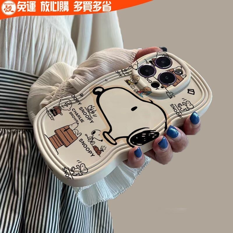 การ์ตูน Snoopy iPhone 13 12 11 XS Max 8P 7 กันกระแทก