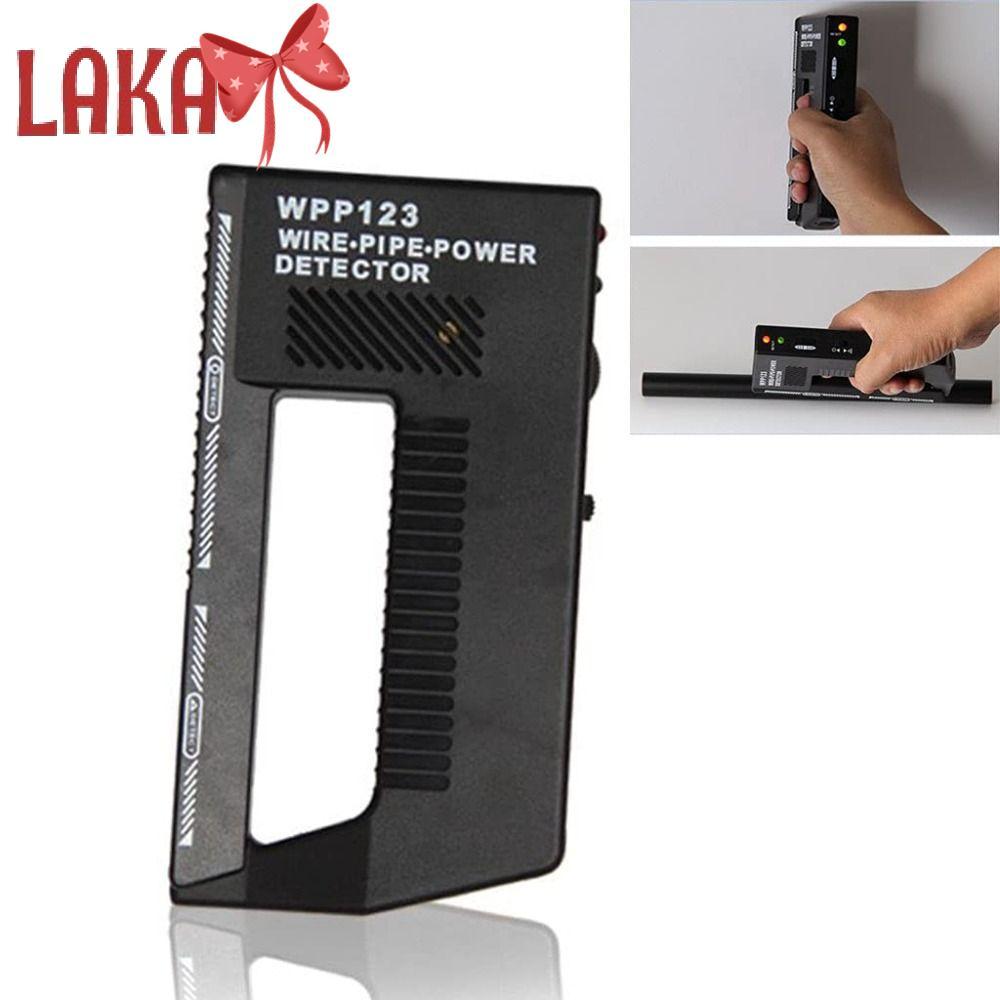 LAKA เครื่องตรวจจับสายไฟ, ความไวสูงพร้อมเครื่องตรวจจับโลหะ Light & Alarm, สายไฟ AC Wpp123 พลาสติกมัล