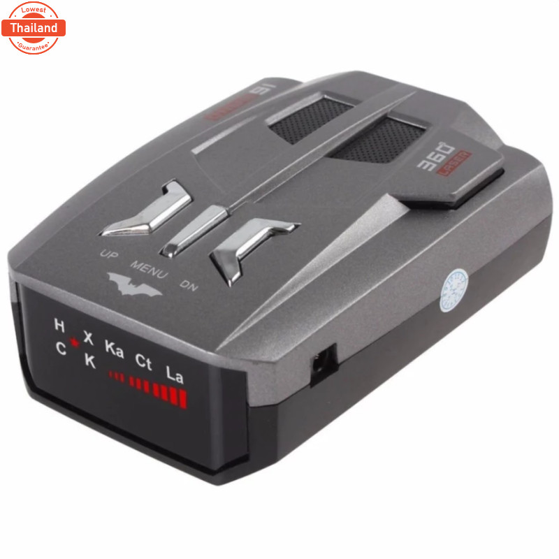เครื่องเตือนตรวจจัความเร็ว Car Radar V9 เครื่องเตือนตรวจจัความเร็ว Car Radar V9 เครื่องวัดความเร็วรถ