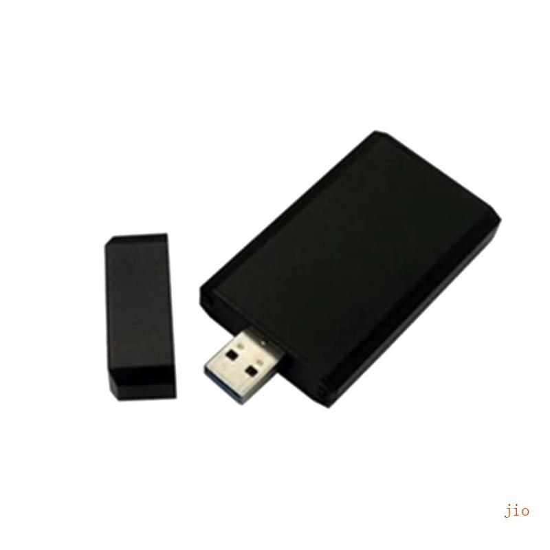 Jio mSATA SSDs Enclosure Mobile Hard Disk Box Mini PCIe mSATA SSDs to USB3 0 อะแดปเตอร์แปลง Enclosur