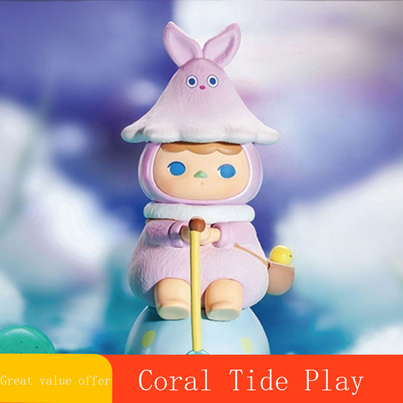 ของแท้ POPMART POPMART PUCKY PUCKY PUCKY What Are The Elves Doing Series Mystery Box ยืนยันรุ่น