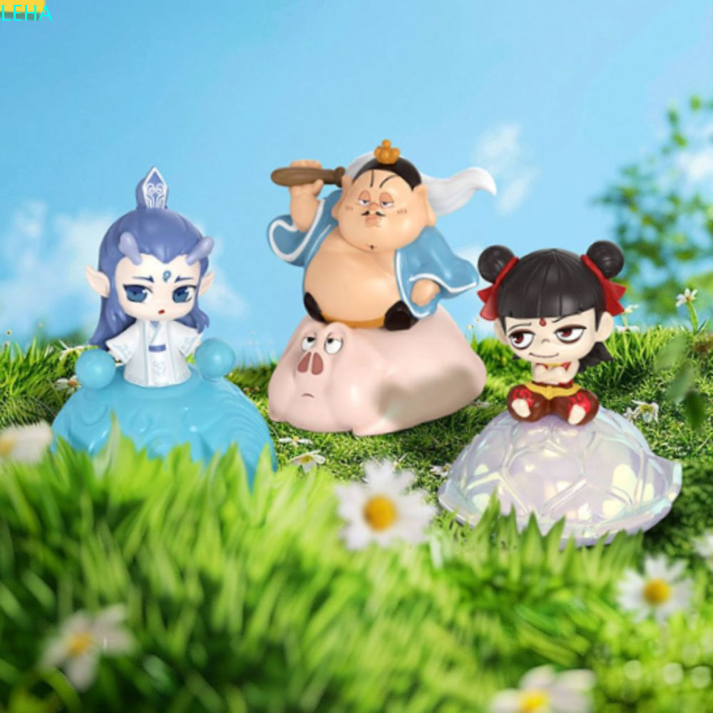 LEHA NeZha2 Action Figure, Ao Guang Ao Bing NeZha2 ของเล่น, ตุ๊กตา PVC รูปปั้นรุ่น Q Ao Bing ตุ๊กตาเ