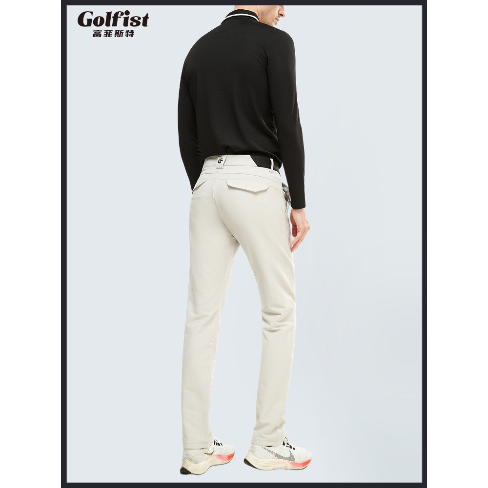 GOLF Pants Mens Autumn Winter Fleece-Fleece-Fleece-Fleece-Fleece-Fleece-Fleece