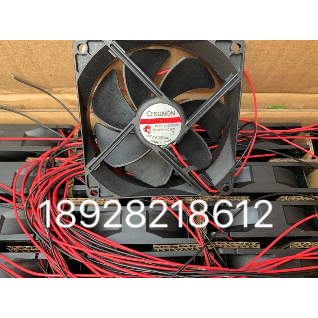 HA9251V4-000U-999 HA92251V4-000C-999 พัดลมระบายความร้อน SUNON ที่ถูกต้องเดิม