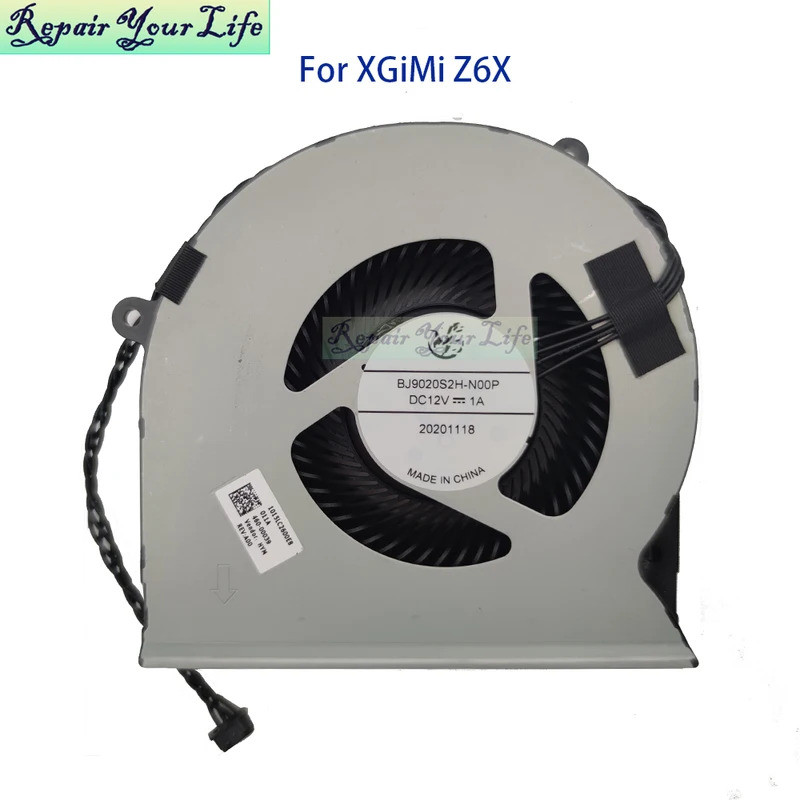 IiPortable โปรเจคเตอร์ Cooler พัดลมสําหรับ XGIMI ใหม่ Z6X Gimi Z6 พัดลมหม้อน้ําระบายความร้อน DC12V 1