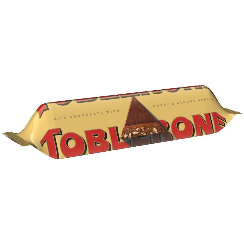 ทอปเบอโรนช็อกโกแลตนม 35กรัม Toblerone Mlik Chocolate 35g. [หมายเลขบาร์โค้ด 0000076145759 ]