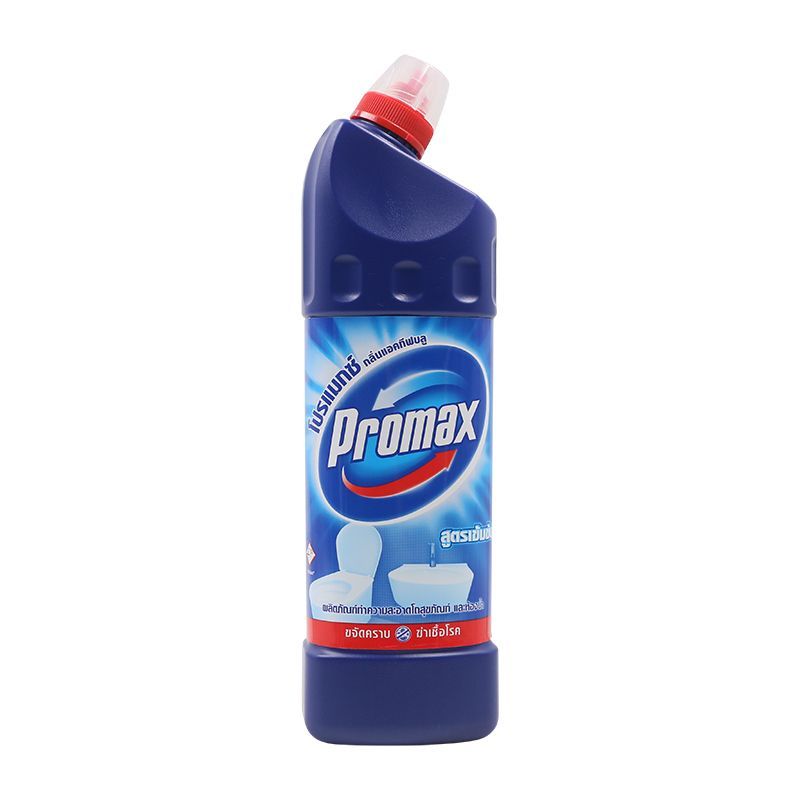 โปรแมกซ์ผลิตภัณฑ์ทำความสะอาดห้องน้ำสีฟ้า 900มล. Promax Bathroom Cleaner Blue 900ml. [หมายเลขบาร์โค้ด 8934868052753 ]