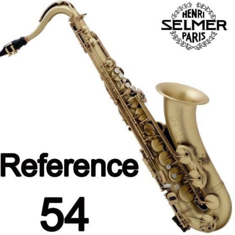 French Salma R54 Tenor แซ็กโซโฟน Duct B-Key Antique Frosted Professional Performance Instrument
