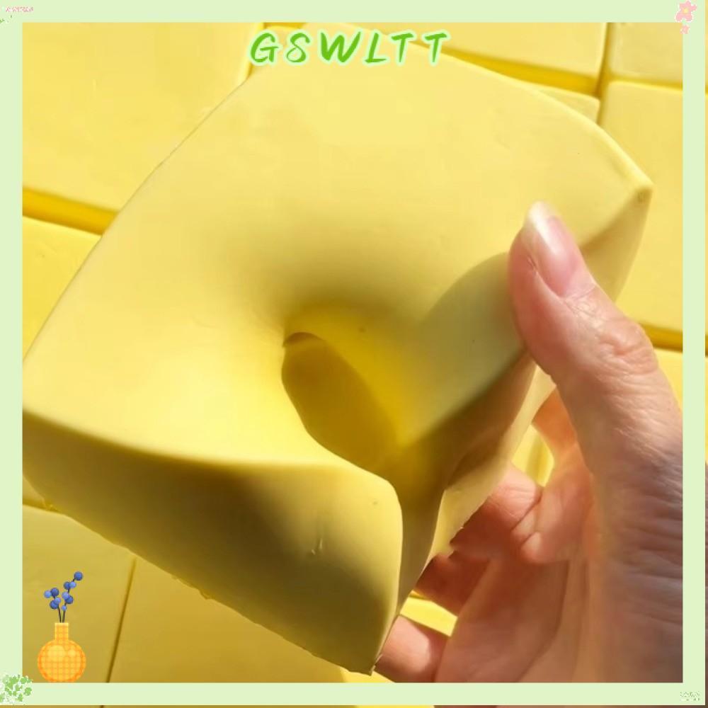 GSWLTT ช้า Rising ของเล่น Squishy, Squishy Soft Texture Sticky Toast Squishy, ของขวัญ Calming Squishes Fidget ของเล่นความเครียดบรรเทา Fidget ของเล่น Sensory Play