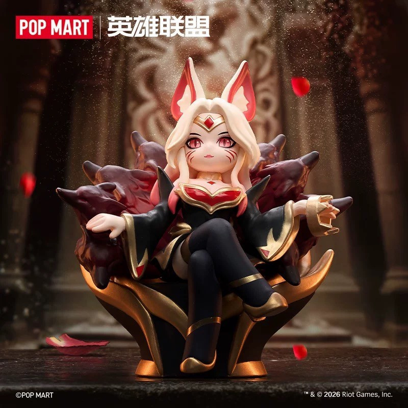 [ราคากิจกรรมร้านค้าใหม่] POPMART POPMART League of Legends Midway Showdown Series Figure-Made Mystery Box ของเล่นตกแต่งของขวัญ