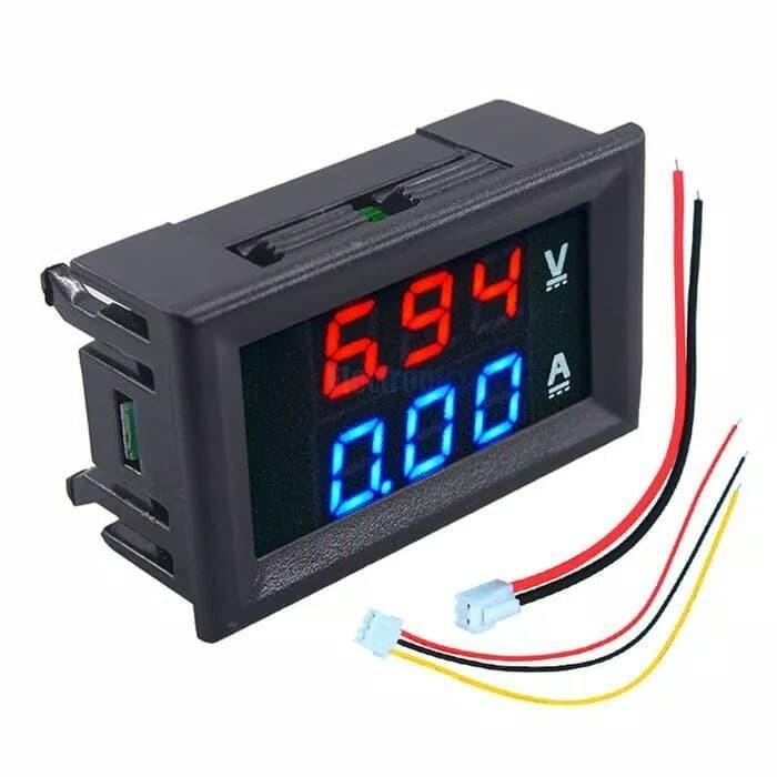 DIGITAL VOLT METER CAMPERE METER DC 100V 10A
