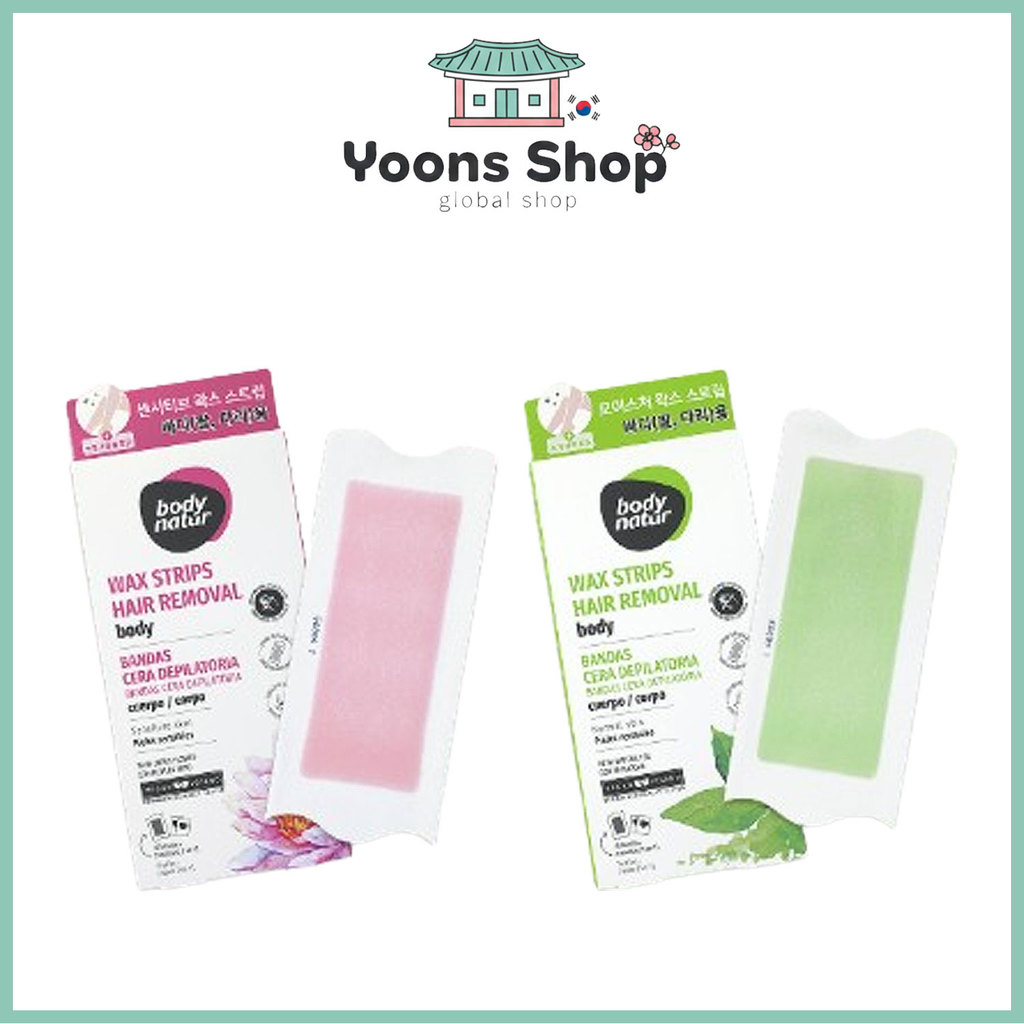 [Body Natur] Wax Strips 16 แผ่น _จากเกาหลี