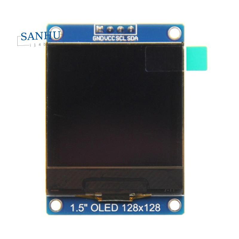 1.5 "โมดูลหน้าจอแสดงผล OLED SH1107 128x128 พิกเซล, อินเทอร์เฟซสําหรับ 51 STM32 P22101