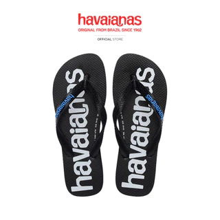 HAVAIANAS รองเท้าแตะ Top Logomania 2 Flip Flop BRILLIANT BLUE 414574135043U_F5BLXX