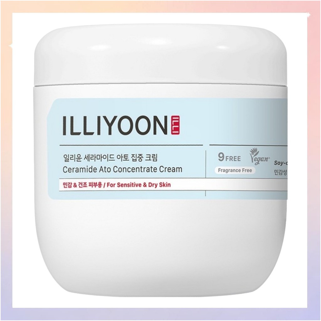 [illyoon] Ceramide Ato Concentrate Cream, Fragrance Free, 1pc / Korean Moisturizer / Fragrance Free 