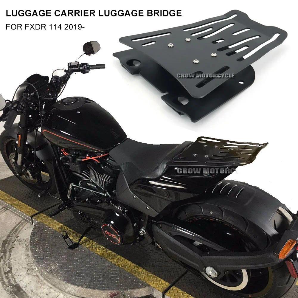 TN Motorcycle Rear Fender Luggage Rack Support Shelf Solo Seat For Harley FXDR 114 FXDR114 Fxdr From