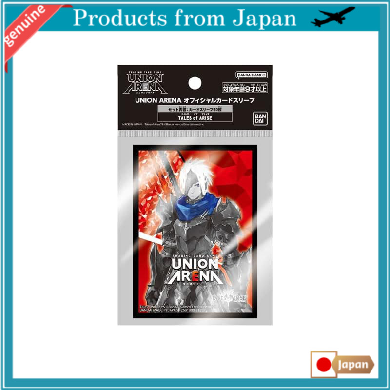 UNION ARENA Official Card Sleeves Tales of ARISE Pack