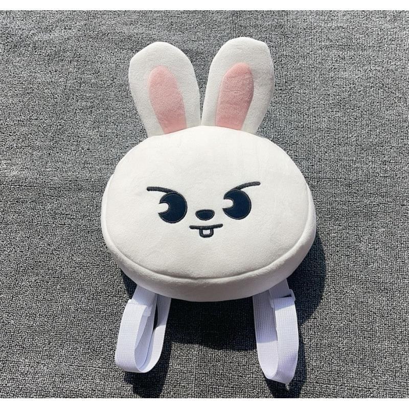 Straykids Lee Long Fu Fangcan Huang Hyun Chen Mini School Bag SKZOO Plush Small Backpack Student Bac