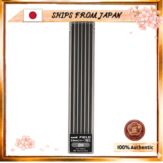 SHIPS FROM JAPAN Mitsubishi Pencil uni Field Architectural 2.0mm Mechanical Pencil Refill uni2.0-210