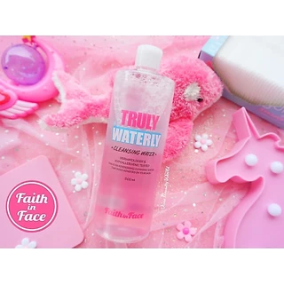 มีส่งด่วน เช็ดเครื่องสำอาง Faith in Face Cleansing Water 500 ml. เฟธ อิน เฟส คลีนซิ่ง FIF