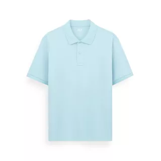 AIIZ (เอ ทู แซด) - AIIZ เสื้อโปโลผู้ชายสีพื้นพิมพ์โลโก้ Men’s AIIZ Logo Polo Shirt