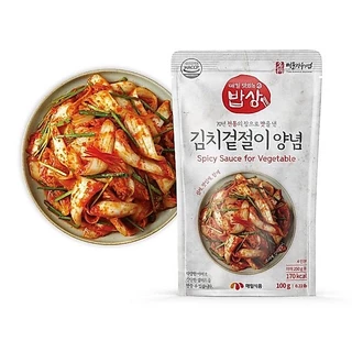ซอสทำกิมจิ Maeil Korean KIMCHI SAUCE 100g ซอสกิมจิสำเร็จรูป 매일 김치겉절이