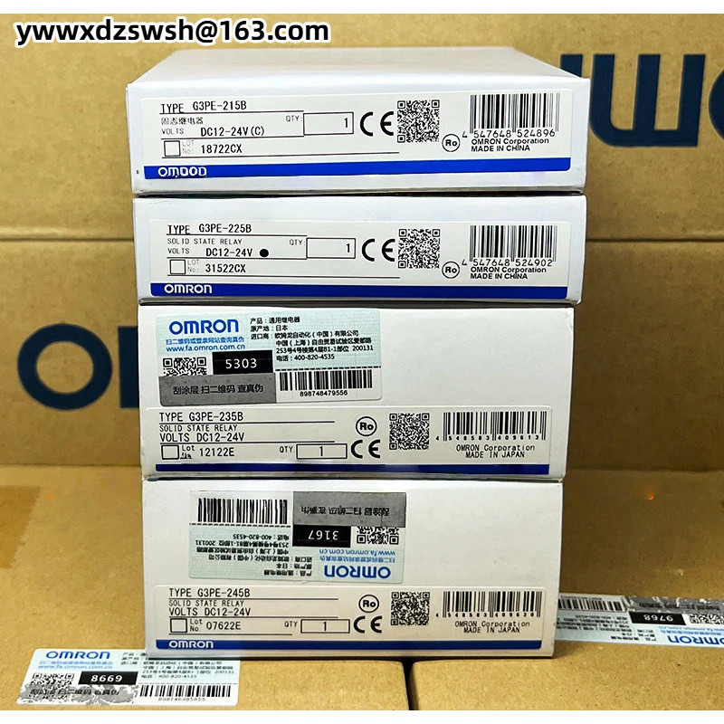 OMRON Selebrity电器G3PE-215B 225B 235B 245B 515B 525B 535 545B G3PE-525B(ต้นฉบับใหม่)
