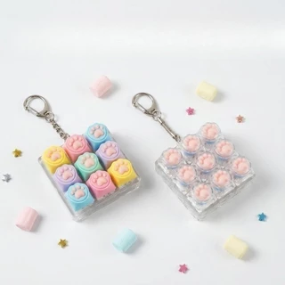 COD ปุ่มลดความเครียด Fidget, พวงกุญแจ, ของเล่น, สัมผัสเหมือนคีย์บอร์ด, ของเล่นลดความเครียดสนุก ๆ