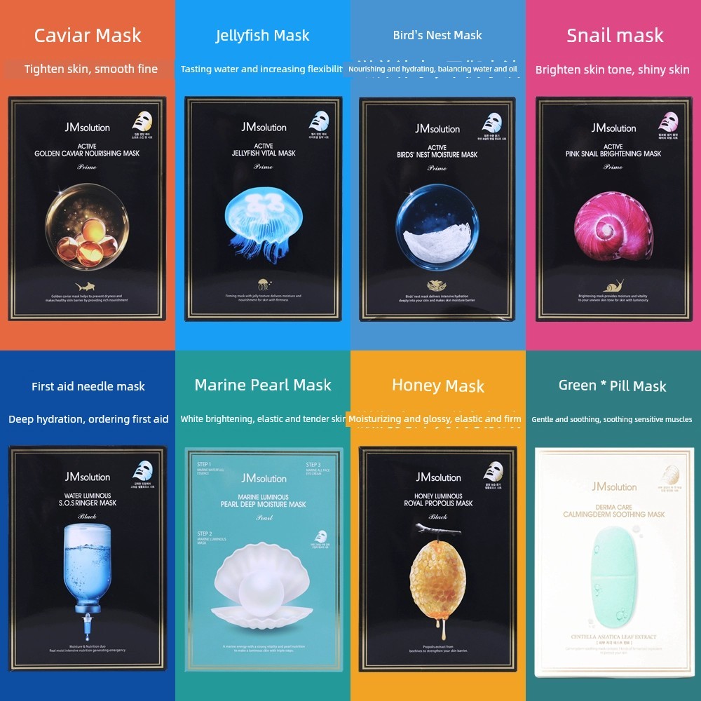 มากส์หน้า sheet mask JMsolution Korea Ocean Moisturizing Silk Mask