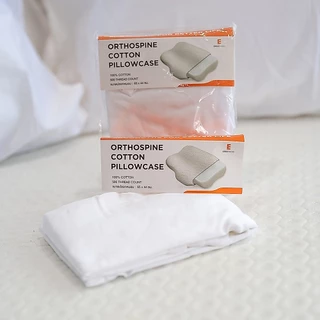 Ergotrend ปลอกหมอนผ้าคอตตอน สำหรับหมอน ORTHOSPINE ADJUSTABLE ERGONOMIC PILLOW