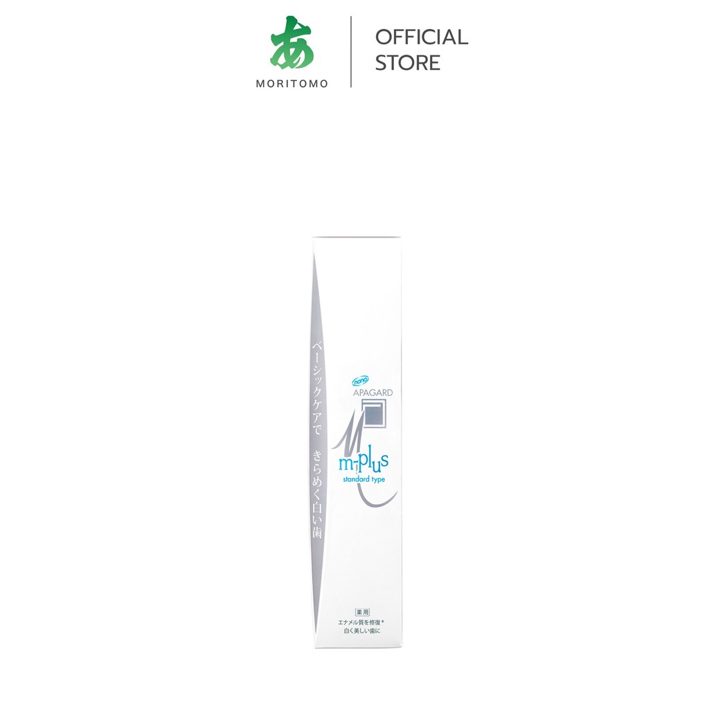 MORITOMO Official - APAGARD M-Plus Standard Type 63 g / ยาสีฟันให้ฟันขาว สูตรมาตรฐาน