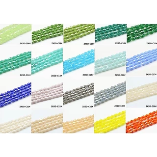 ชุดลูกปัดแก้วคริสตัล 8X12 10X15 มม. สีแดง สําหรับทําเครื่องประดับ สร้อยข้อมือ สร้อยคอ แหวน Diy