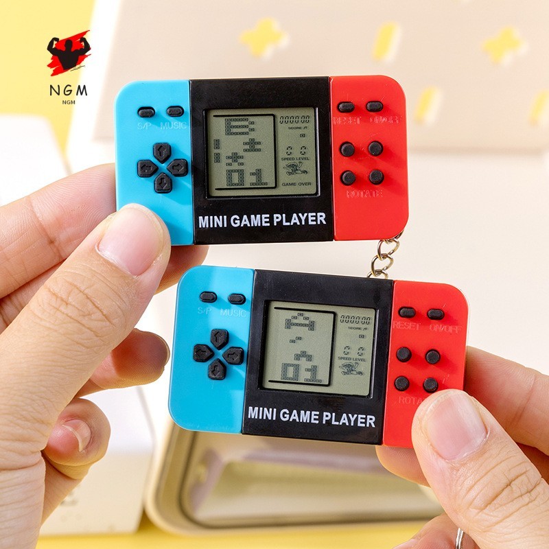 เกม เตตริส มือถือแบบ คู่-สี - ของเล่นจี้พวงกุญแจสร้างสรรค์