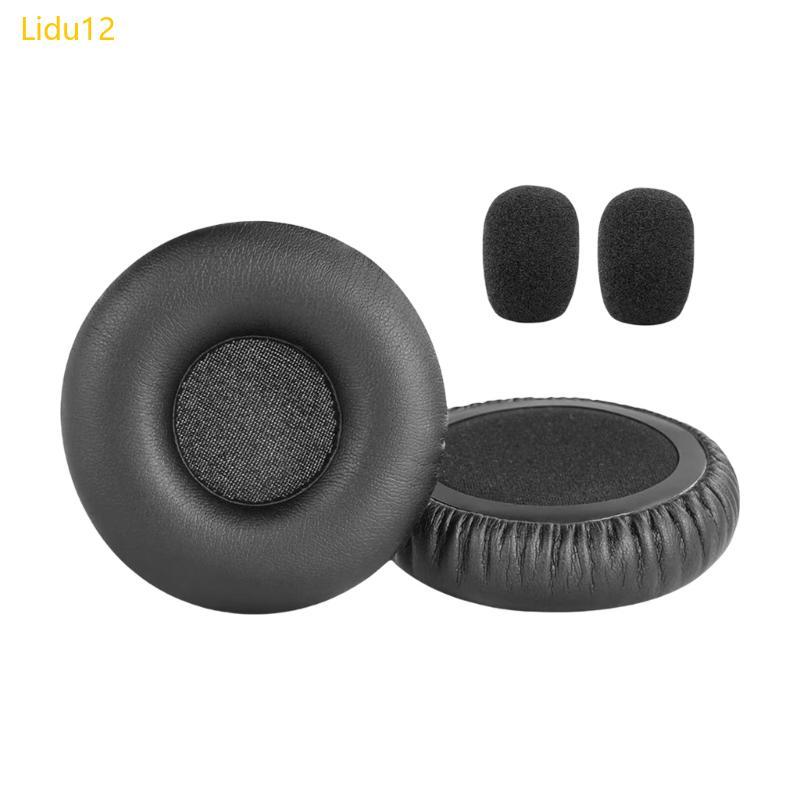 Lidu12 Earmuffs สําหรับ H820e H570e H650e ชุดหูฟังแผ่นรองหูฟังฟองน้ําแผ่นรองหูฟัง