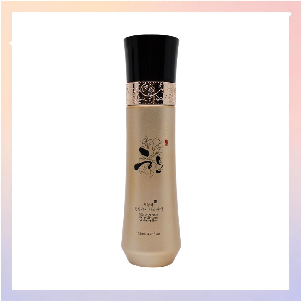 3W CLINIC [3w คลินิก] Panax Ginseng Vitalizing Skin, 125ml, 1pc / เซรั่มเกาหลี / Vitalizing Essence 
