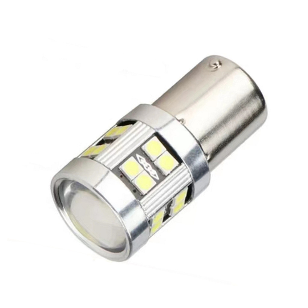 T20 7440 WY21W LED ถอดรหัสไฟเลี้ยว WX3x16d CANBUS Anti-Strobe รถ BAMZ