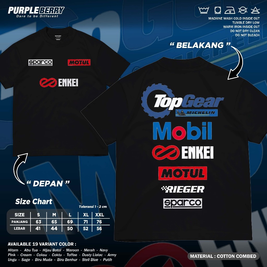เสื้อไมโครไฟเบอร์ Enkei Motul Sparco