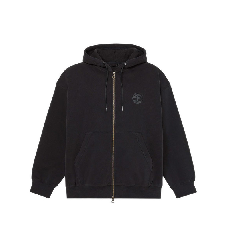 Timberland รุ่น Iconic เสื้อฮู้ดซิปเต็ม ผู้ชาย สีดำ