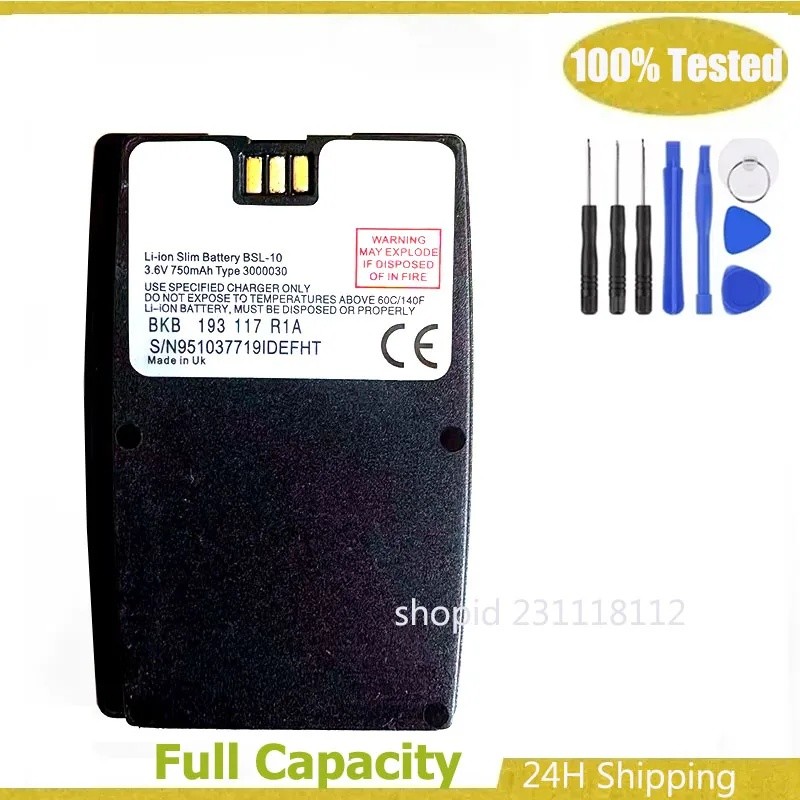 แบตเตอรี่ BSL-10 สําหรับ Sony Ericsson T28S T28SC T29 T39 T520 T320 R520 R320 BUS-11